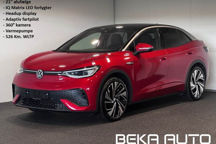 Rød VW ID.5 fra 2024
