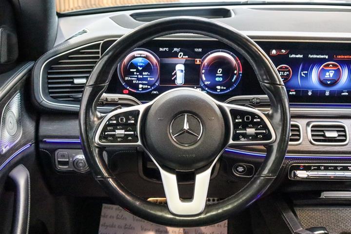 Sort Mercedes GLE350 de fra 2021