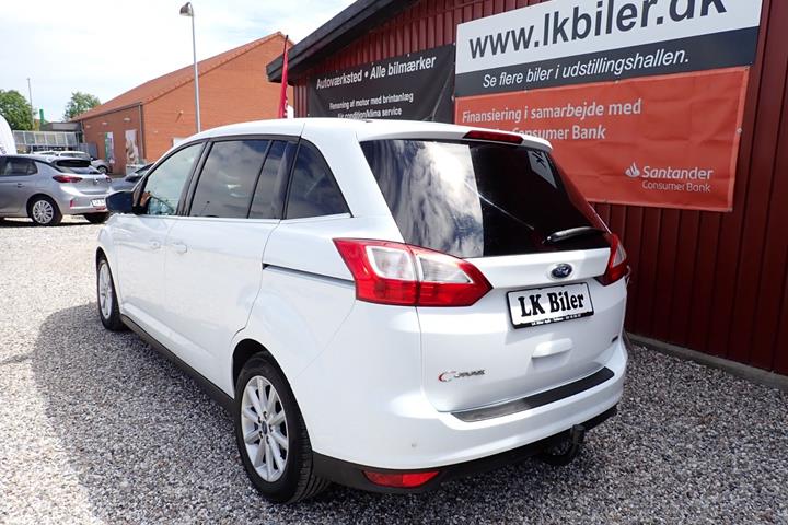 Hvid Ford Grand C-Max fra 2015