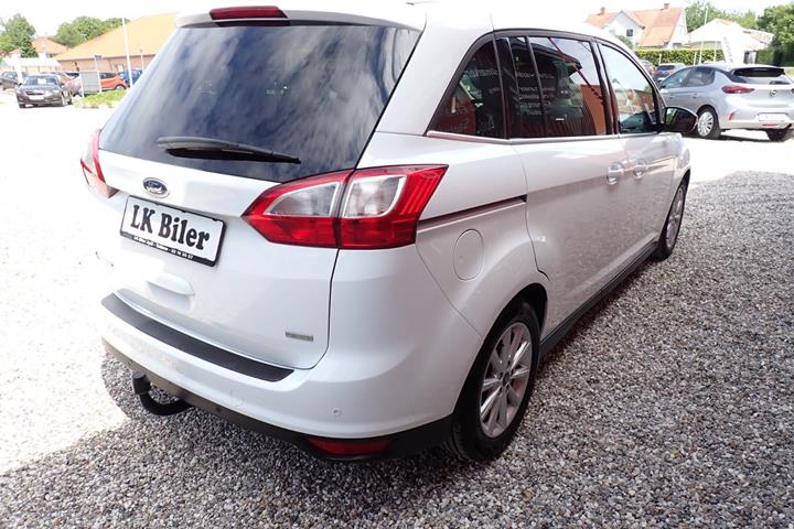 Hvid Ford Grand C-Max fra 2015