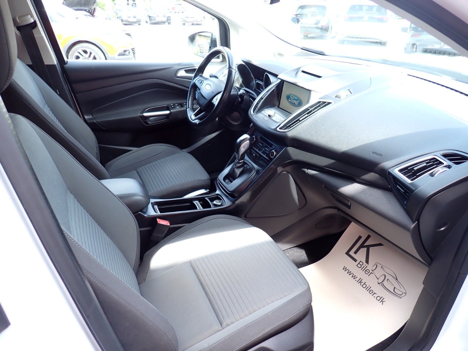 Hvid Ford Grand C-Max fra 2015