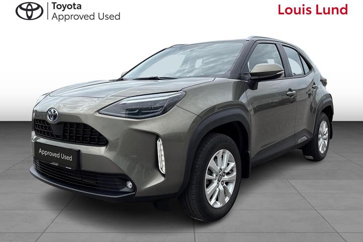 Bronze Toyota Yaris Cross fra 2022 set udefra