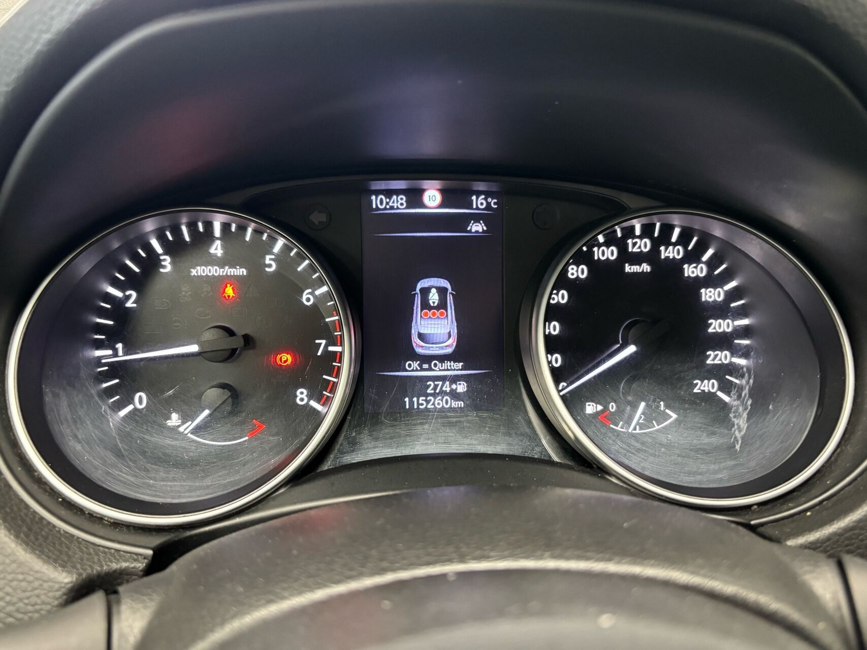 Sort Nissan Qashqai fra 2019