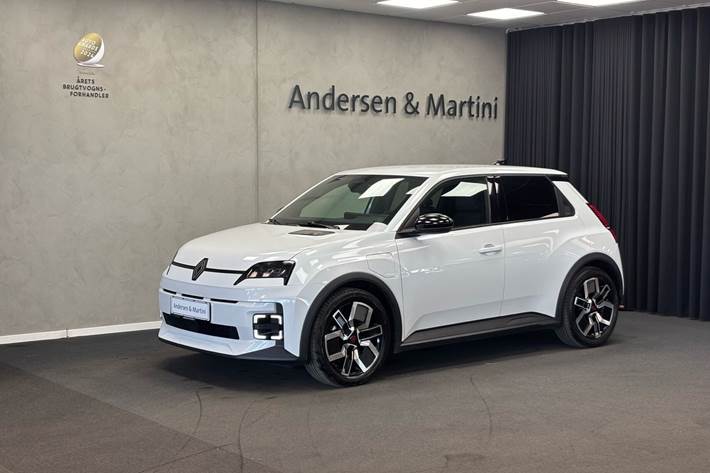Hvid Renault R5 fra 2025