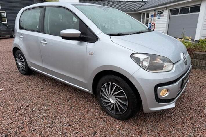 Sølv VW up fra 2013