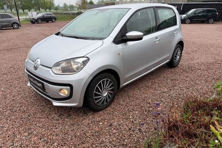 Sølv VW up fra 2013