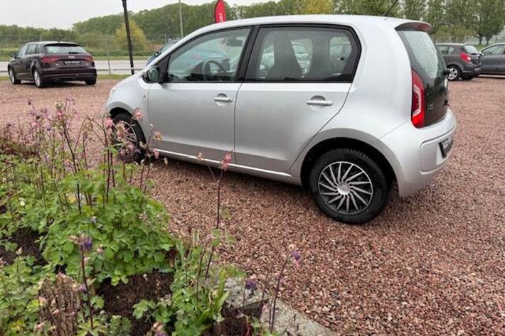 Sølv VW up fra 2013