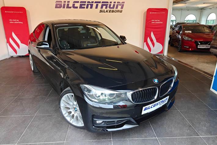Sort BMW 320d fra 2017