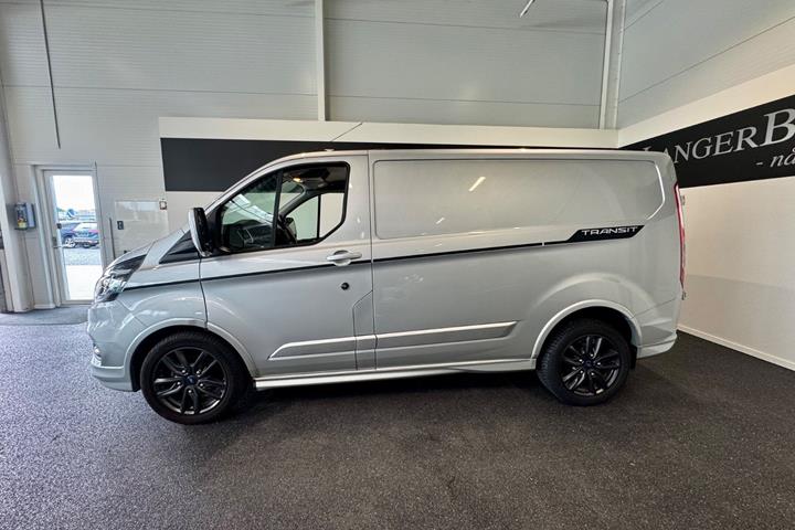 Sølv Ford Transit Custom 290 L1 fra 2019