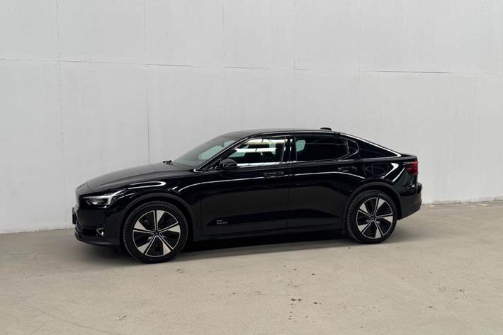 Sort Polestar 2 fra 2024