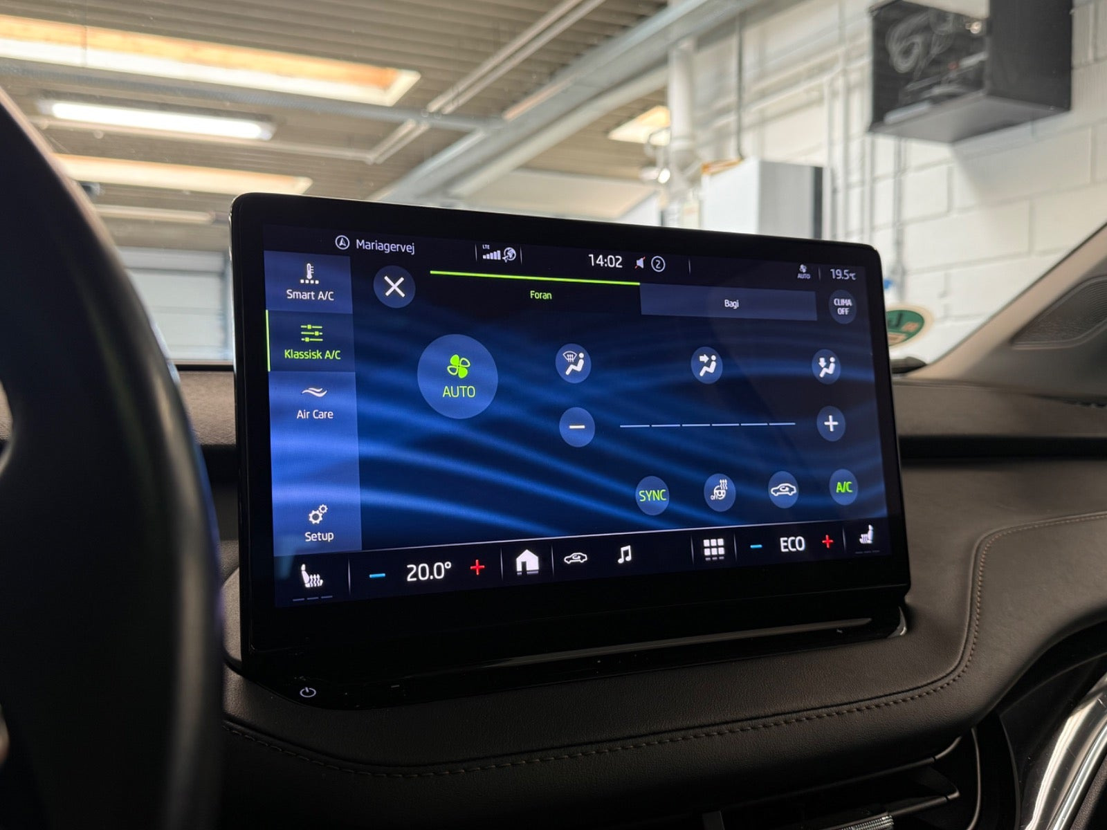 Sort Skoda Enyaq fra 2021