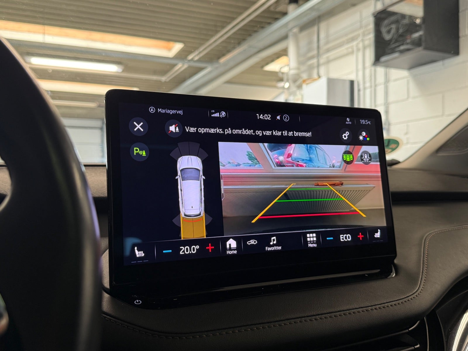 Sort Skoda Enyaq fra 2021