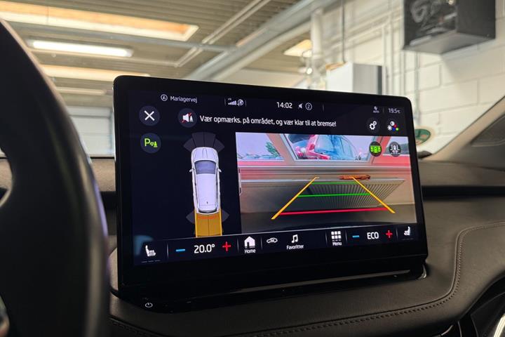 Sort Skoda Enyaq fra 2021