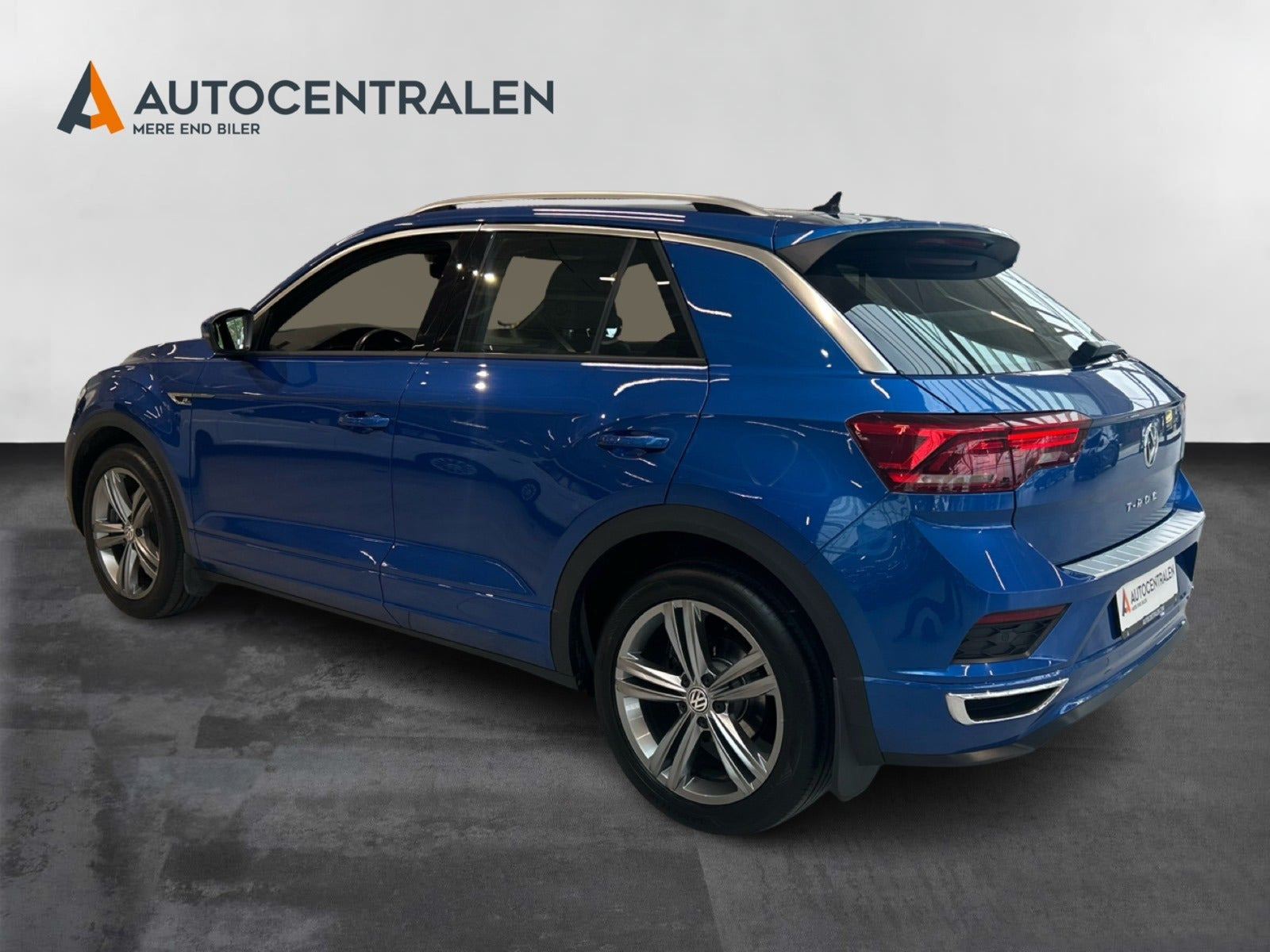 Blå VW T-Roc fra 2018