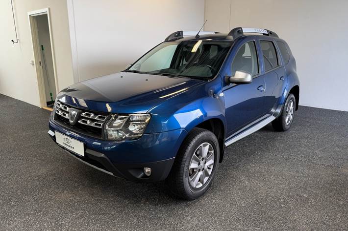 Blå Dacia Duster fra 2017