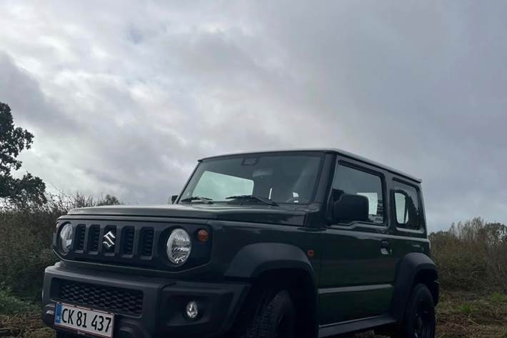 Grøn Suzuki Jimny fra 2019