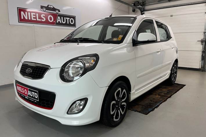 Hvid Kia Picanto fra 2010