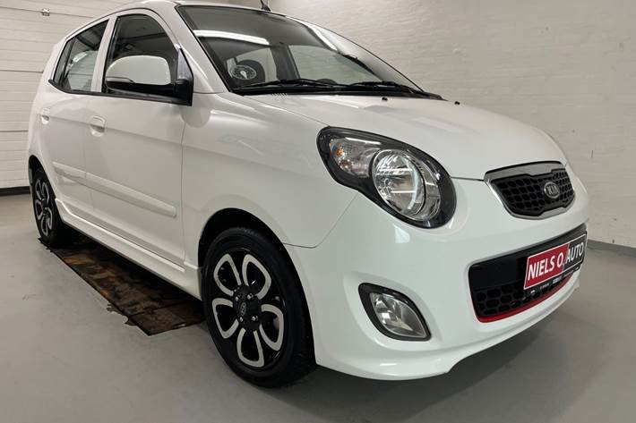 Hvid Kia Picanto fra 2010