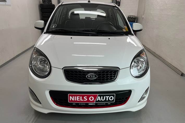Hvid Kia Picanto fra 2010