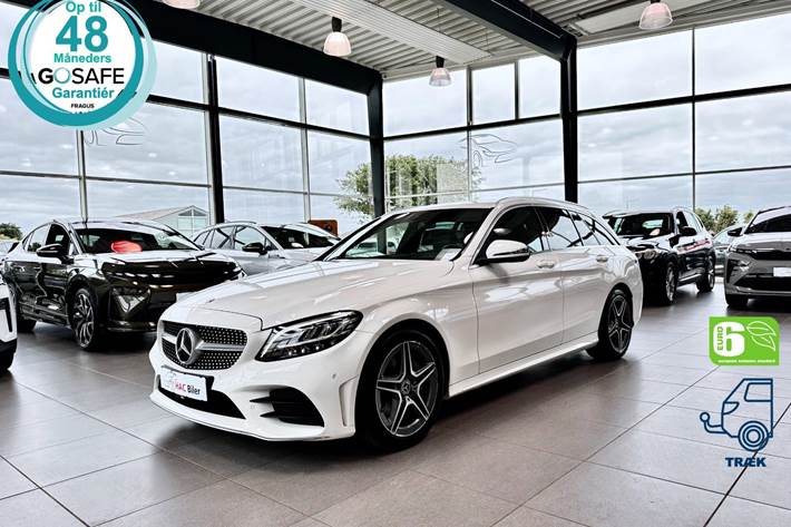 Sort Mercedes C220 d fra 2018