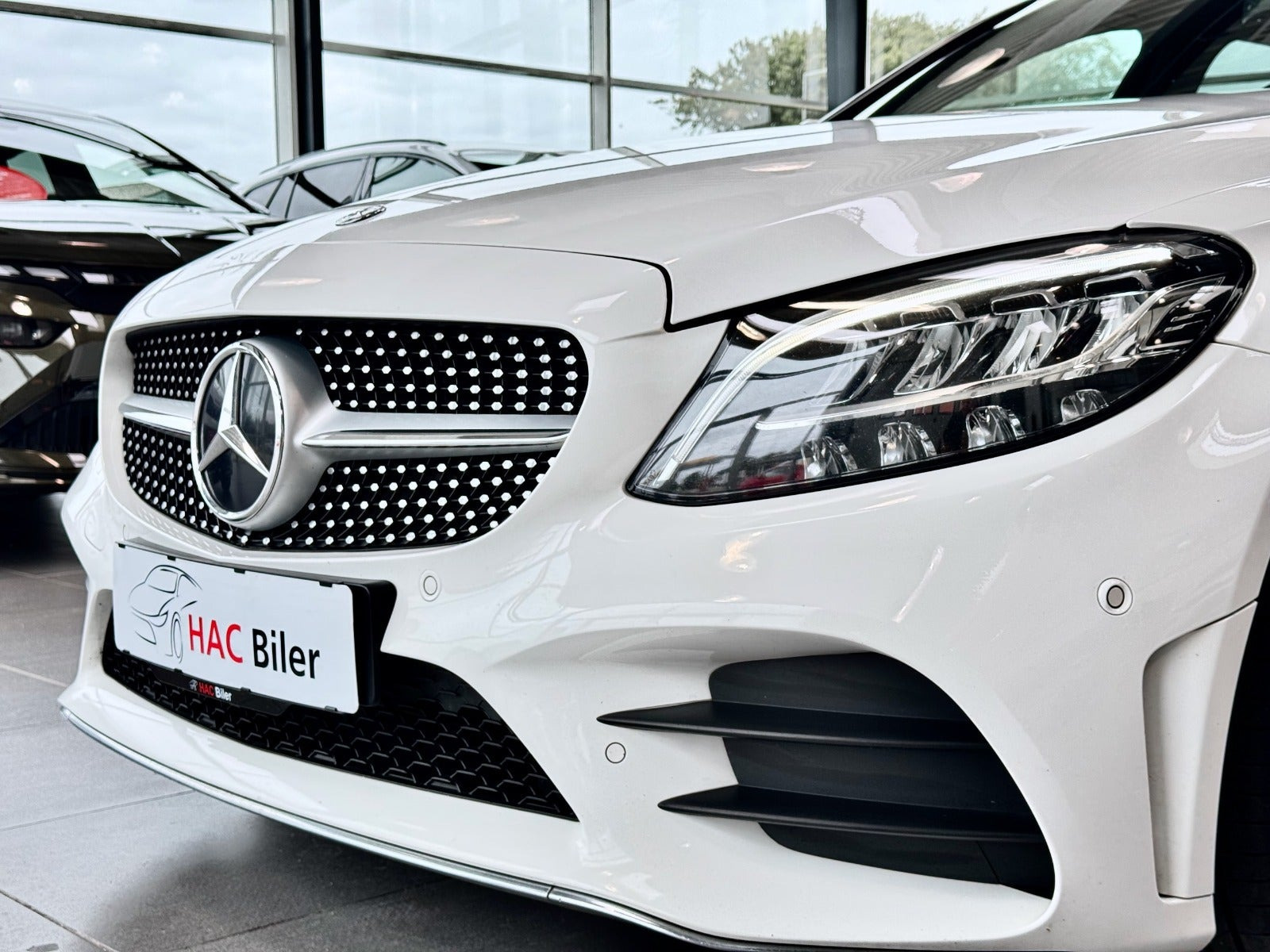 Sort Mercedes C220 d fra 2018