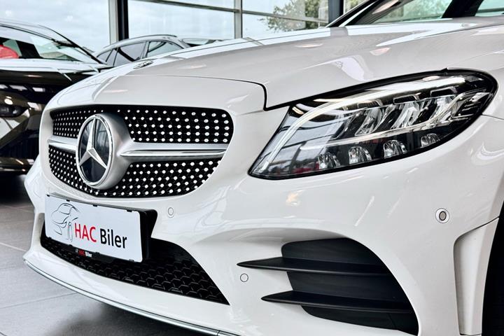 Sort Mercedes C220 d fra 2018