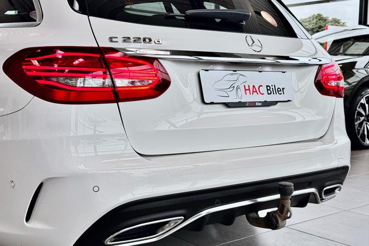 Sort Mercedes C220 d fra 2018