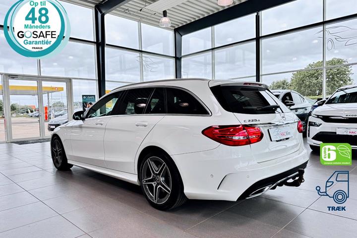 Sort Mercedes C220 d fra 2018