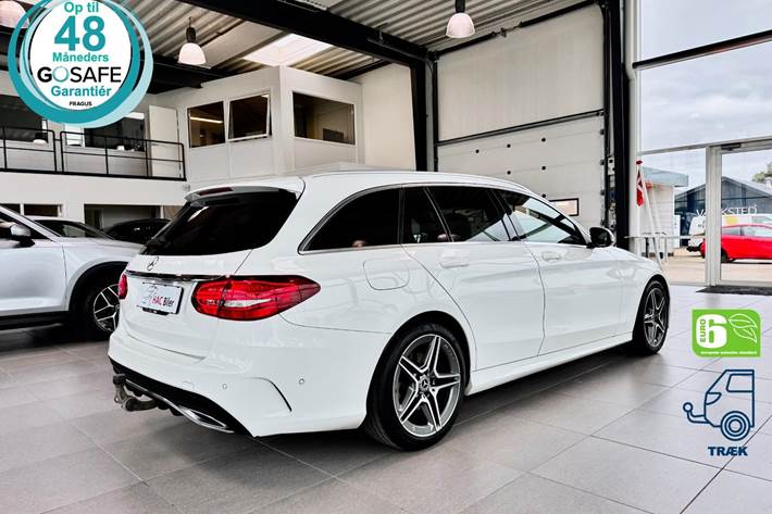 Sort Mercedes C220 d fra 2018