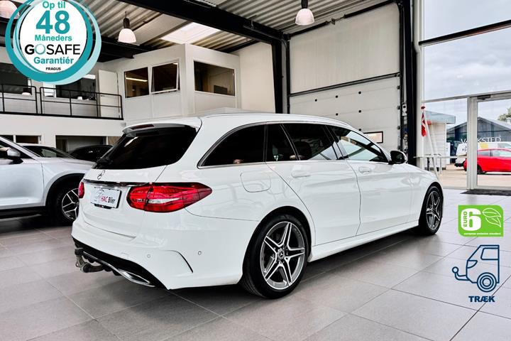 Sort Mercedes C220 d fra 2018