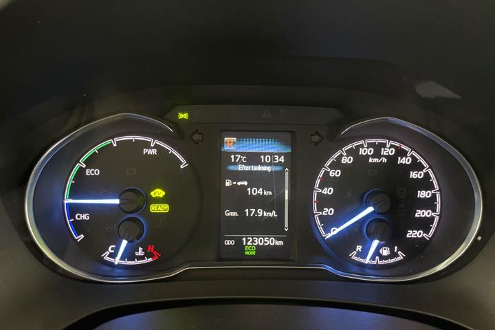 Hvid Toyota Yaris fra 2017