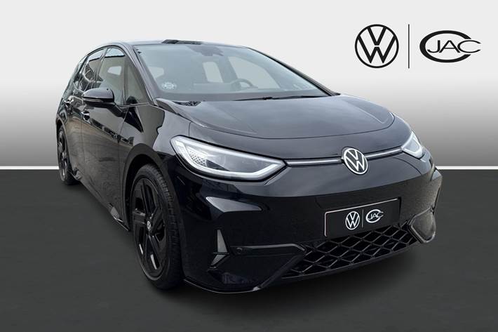 Sort VW ID.3 fra 2025 set udefra