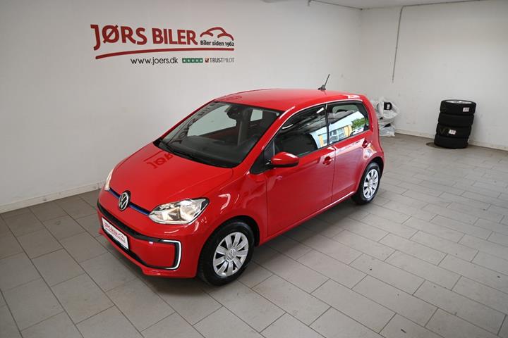 Rød VW E-UP! fra 2021