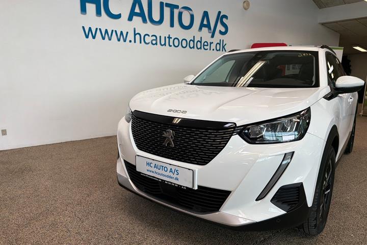 Hvid Peugeot 2008 fra 2020