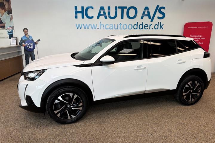 Hvid Peugeot 2008 fra 2020