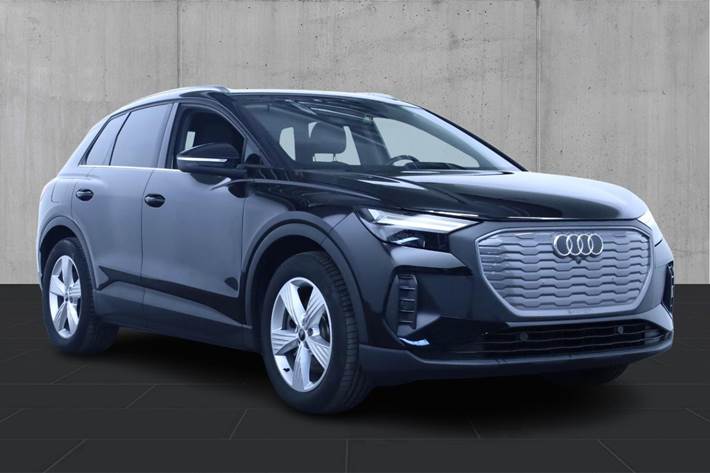 Sort Audi Q4 e-tron fra 2024