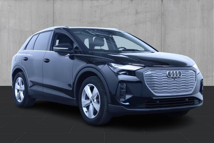 Sort Audi Q4 e-tron fra 2024