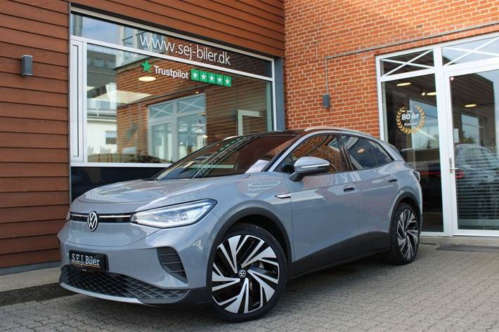 Grå VW ID.4 fra 2022