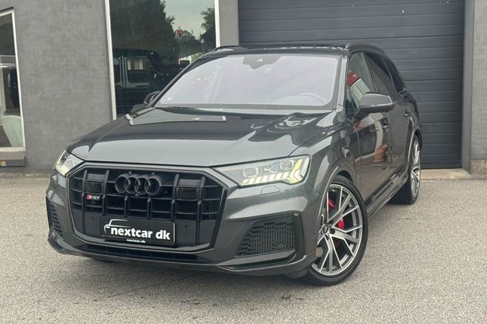 Grå Audi SQ7 fra 2020
