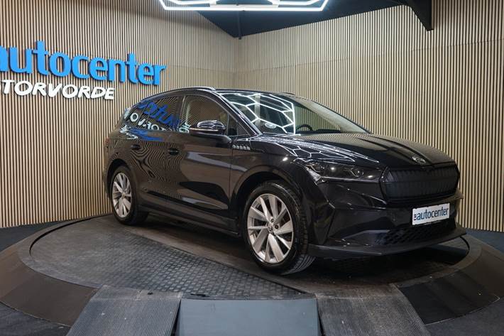 Sort Skoda Enyaq fra 2022