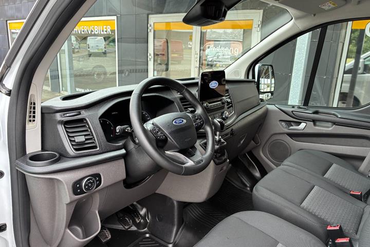 Hvid Ford Transit Custom 300 L1 fra 2023