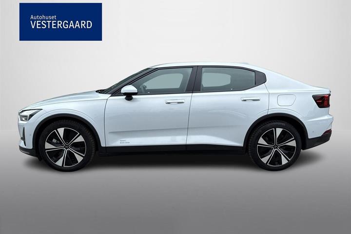 Hvid Polestar 2 fra 2024