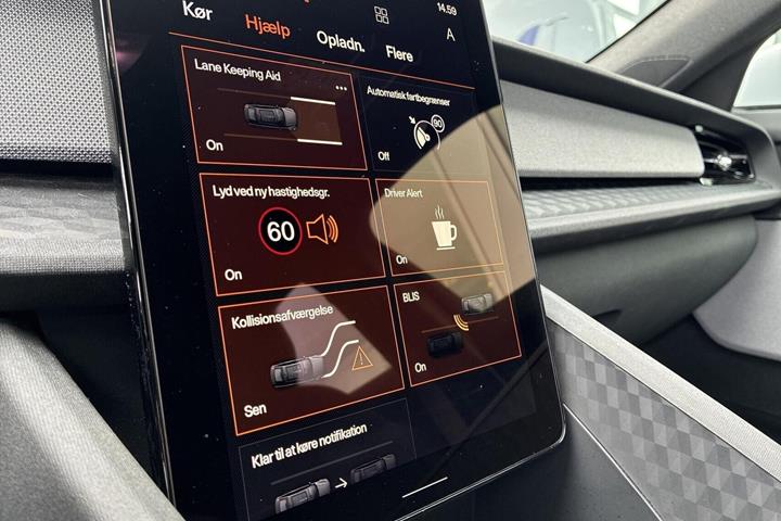 Hvid Polestar 2 fra 2024