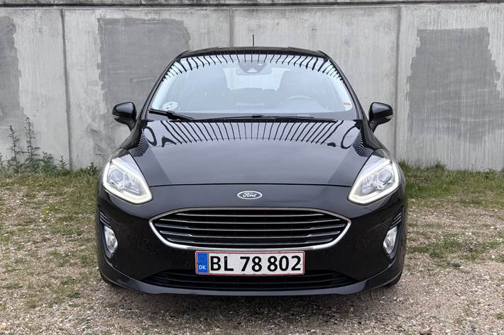 Sort Ford Fiesta fra 2017