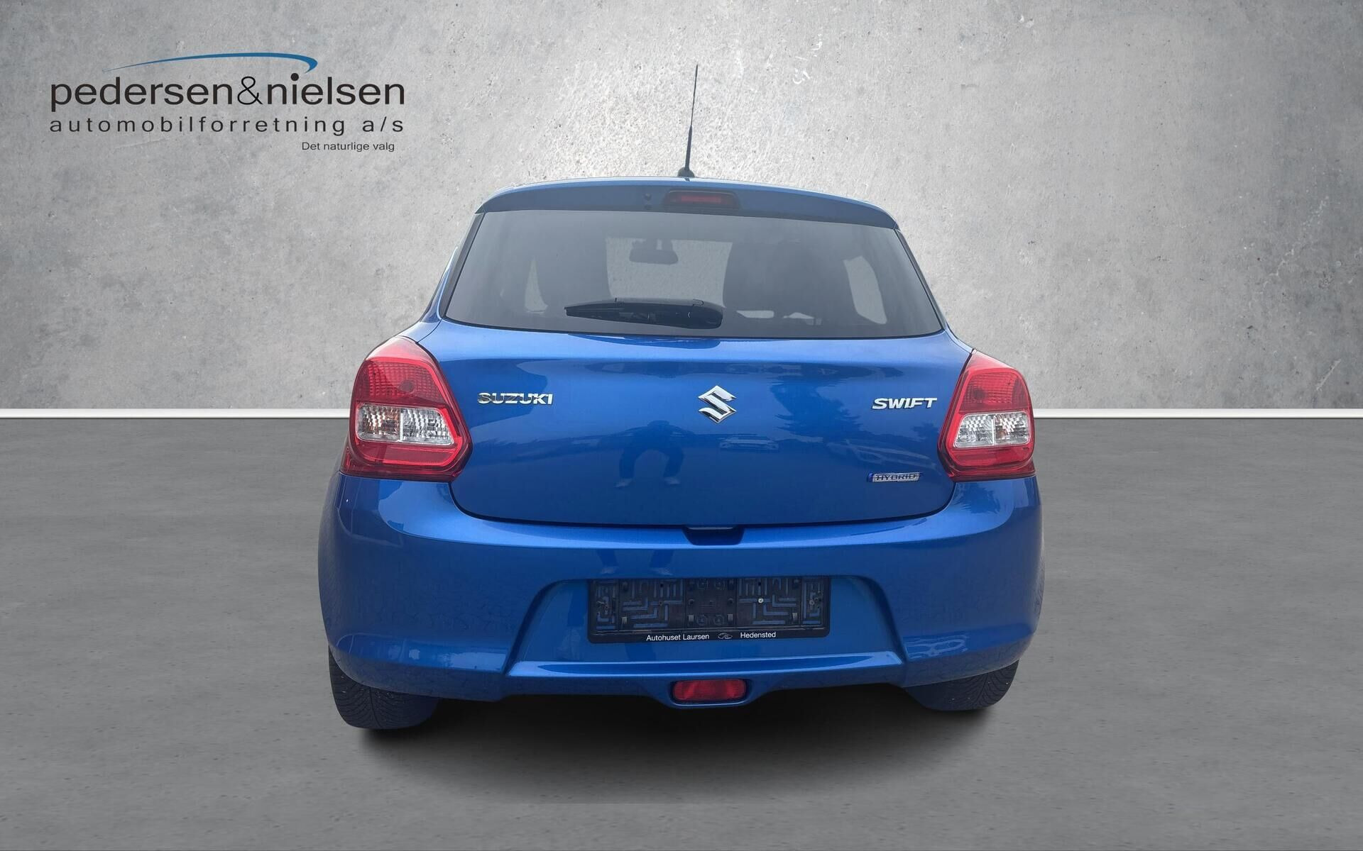 Blå Suzuki Swift fra 2020