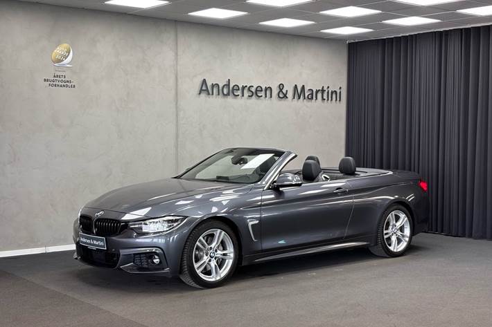 Grå BMW 440i fra 2020