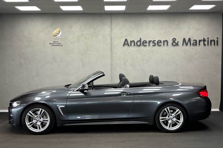 Grå BMW 440i fra 2020