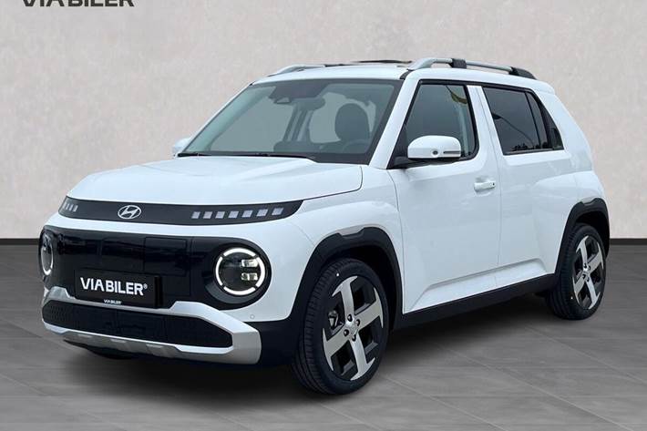 Hvid Hyundai Inster fra 2026
