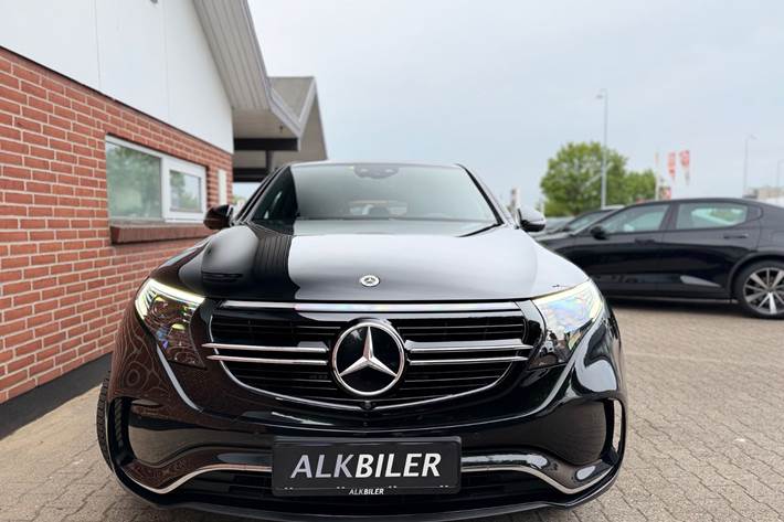 Sort Mercedes EQC400 fra 2021