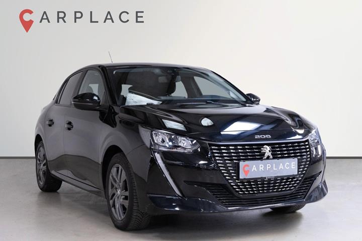 Sort Peugeot 208 fra 2021